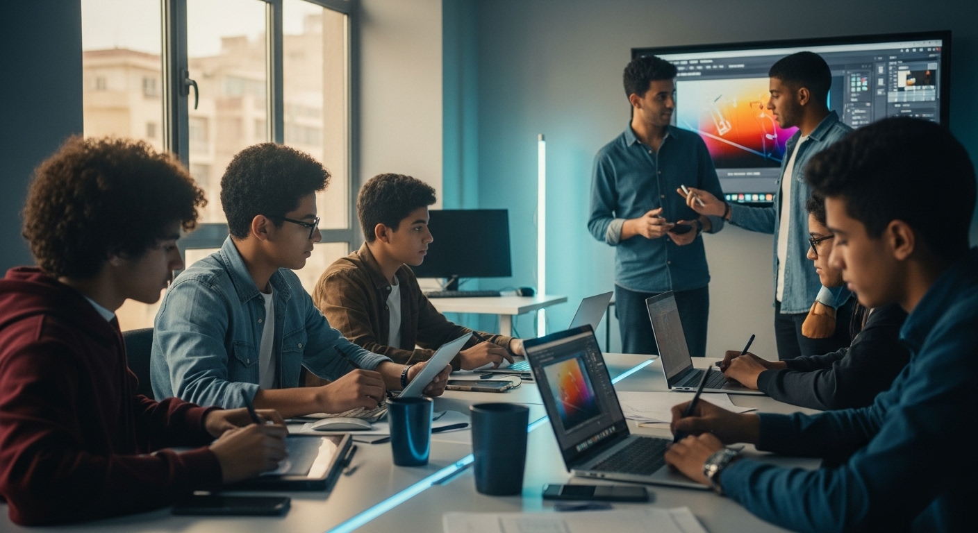 تصميم الجرافيك لليافعين